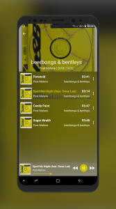 اسکرین شات 4 برنامه NeX - Music Player