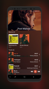 اسکرین شات 6 برنامه NeX - Music Player