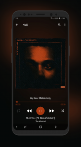 اسکرین شات 2 برنامه NeX - Music Player