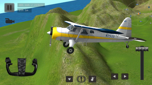 اسکرین شات بازی Flight Simulator : Plane Pilot 3