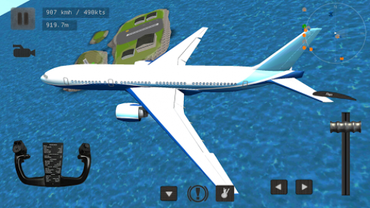 اسکرین شات بازی Flight Simulator : Plane Pilot 4