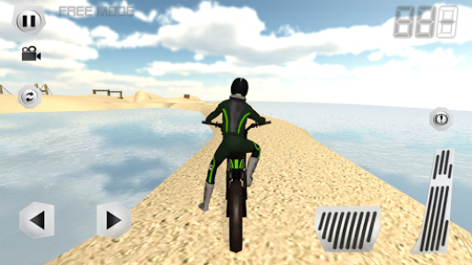 اسکرین شات بازی Moto Simulator - Offroad 1