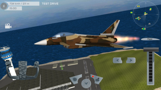 اسکرین شات بازی Flight Sim : Plane Pilot 2 7