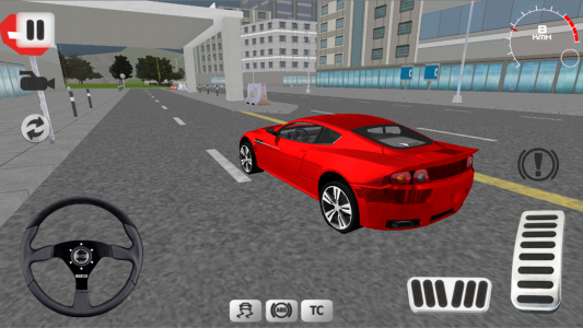 اسکرین شات بازی Sport Car Simulator 4