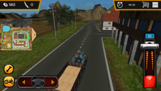 اسکرین شات بازی Tractor Simulator : Farming 3