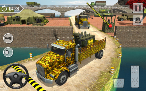 اسکرین شات بازی Army Truck Transport Driving 6