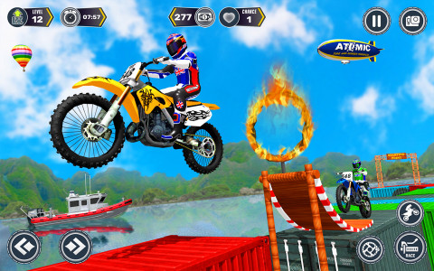 اسکرین شات بازی GT Mega Ramp Stunts Bike Games 4