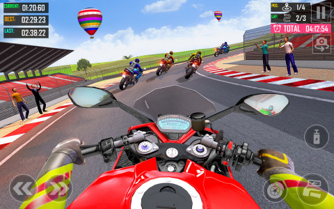 اسکرین شات برنامه Motor Bike Tour Racing Games 2