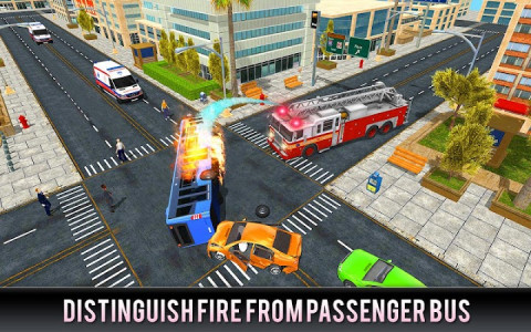 اسکرین شات بازی Firefighter Truck 911 Rescue: Emergency Driving 5