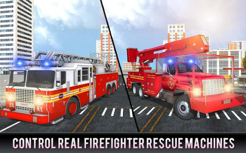 اسکرین شات بازی Firefighter Truck 911 Rescue: Emergency Driving 6