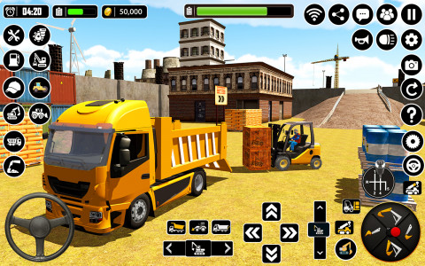 اسکرین شات برنامه Excavator Machine Crane Sim 3D 5