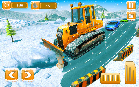 اسکرین شات برنامه Snow Plow Truck Simulator Game 7