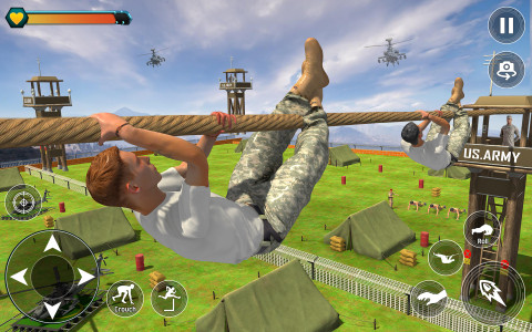 اسکرین شات بازی Army Squad Training Game 3D 5