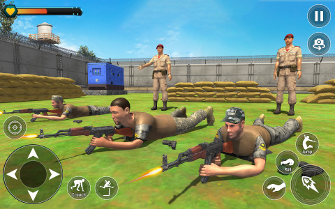 اسکرین شات بازی Army Squad Training Game 3D 1