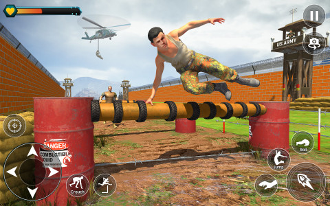 اسکرین شات بازی Army Squad Training Game 3D 4