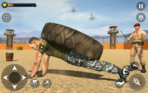 اسکرین شات بازی Army Squad Training Game 3D 2