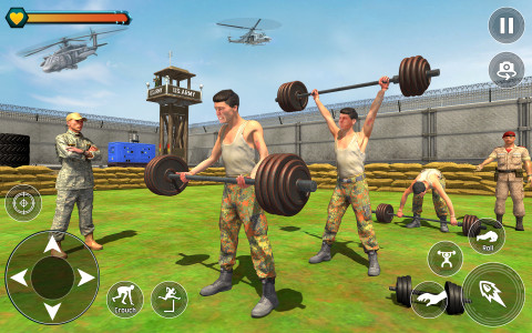 اسکرین شات بازی Army Squad Training Game 3D 3