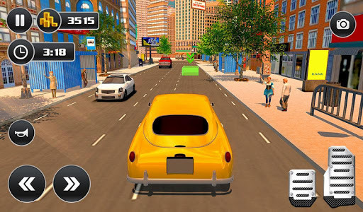 اسکرین شات برنامه US Taxi Driver: Yellow Cab Driving Games 6