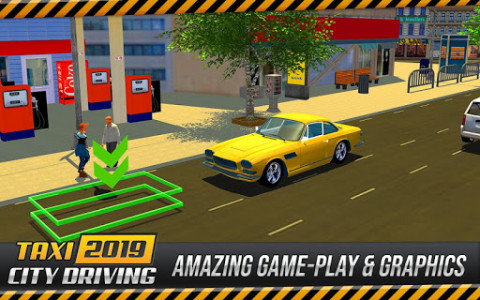 اسکرین شات برنامه US Taxi Driver: Yellow Cab Driving Games 5