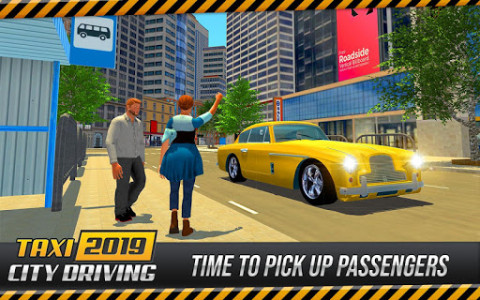 اسکرین شات برنامه US Taxi Driver: Yellow Cab Driving Games 3