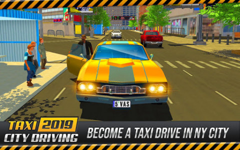 اسکرین شات برنامه US Taxi Driver: Yellow Cab Driving Games 4