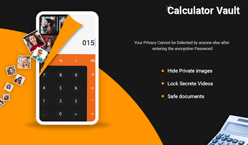 اسکرین شات برنامه Calculator Lock – Lock Video & Hide Photo 5