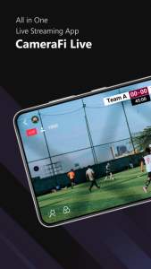 اسکرین شات 1 برنامه CameraFi Live