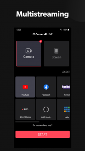 اسکرین شات 3 برنامه CameraFi Live