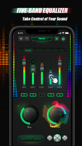 اسکرین شات 3 برنامه Equalizer - volume booster