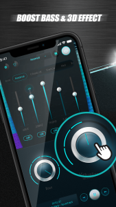 اسکرین شات برنامه Equalizer - volume booster 5