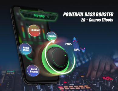 اسکرین شات 4 برنامه Equalizer - volume booster