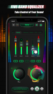 اسکرین شات برنامه Equalizer - volume booster 3