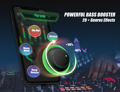 اسکرین شات برنامه Equalizer - volume booster 4