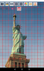 اسکرین شات 1 برنامه Drawing Grid Maker