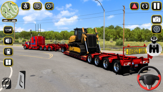 اسکرین شات بازی Semi Truck Parking: Car Games 6