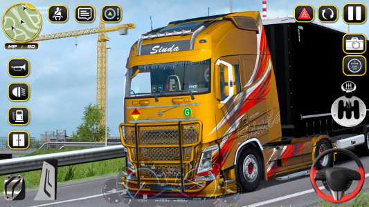 اسکرین شات بازی Semi Truck Parking: Car Games 3
