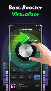 اسکرین شات 2 برنامه Volume Booster & Bass Booster