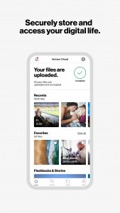 اسکرین شات برنامه Verizon Cloud 1