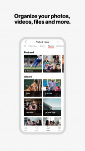 اسکرین شات برنامه Verizon Cloud 3