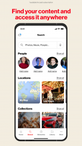 اسکرین شات 2 برنامه Verizon Cloud