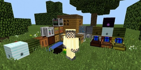 اسکرین شات بازی Bee  farm mod for mcpe 4