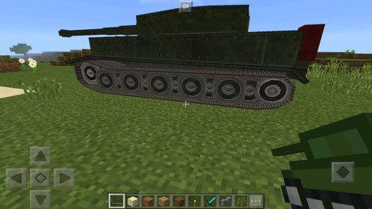 اسکرین شات بازی Tank mod for mcpe 1