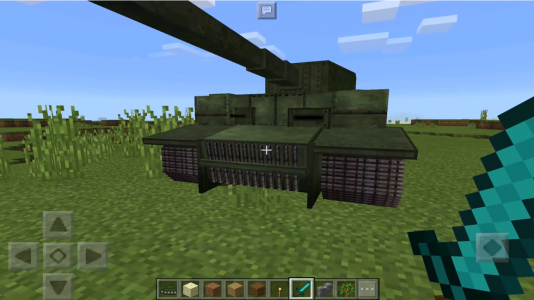 اسکرین شات بازی Tank mod for mcpe 3