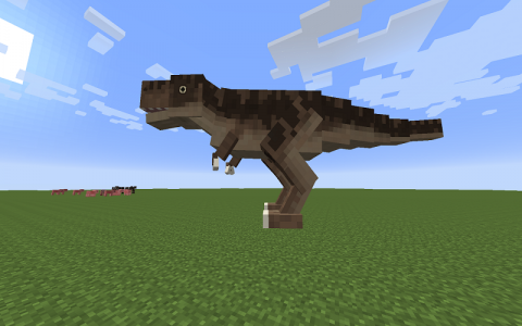 اسکرین شات 2 بازی World dino mod for mcpe