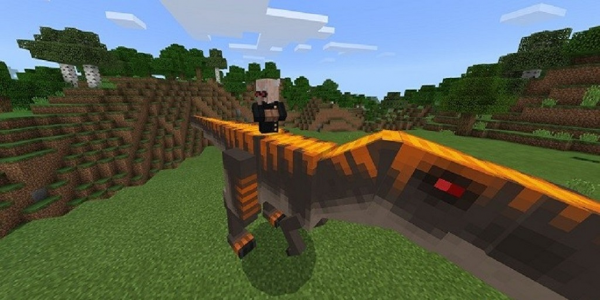 اسکرین شات بازی World dino mod for mcpe 4