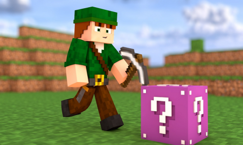 اسکرین شات بازی Lucky block mod for mcpe 1