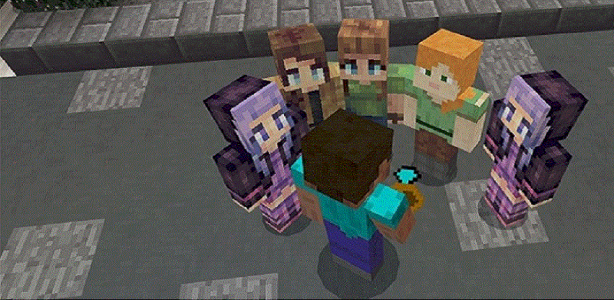 اسکرین شات 4 بازی Girlfriend mod for mcpe