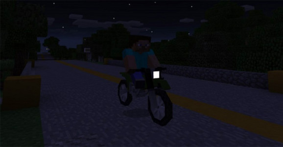 اسکرین شات 4 بازی Sport bikes mod for mcpe