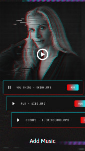 اسکرین شات 4 برنامه Glitch Photo and Video Editor