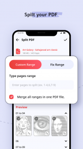 اسکرین شات 4 برنامه Combine PDF